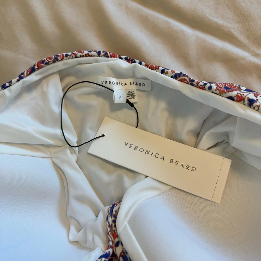 NWT $328 Veronica Beard Hazima Swimsuit, S